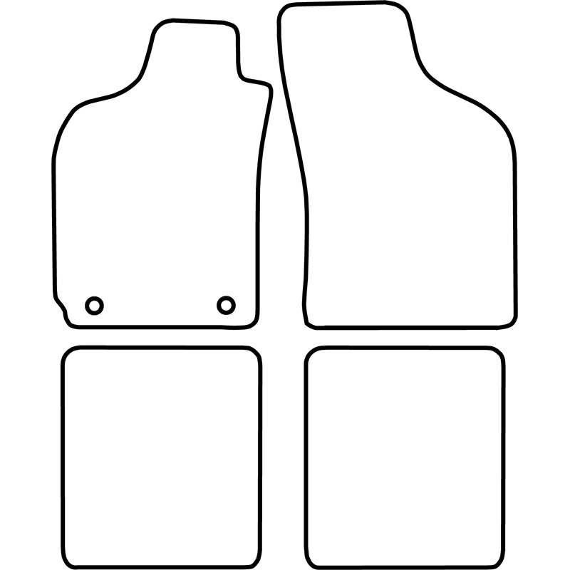 Automatten  Fiat Palio Weekend 1997-2001