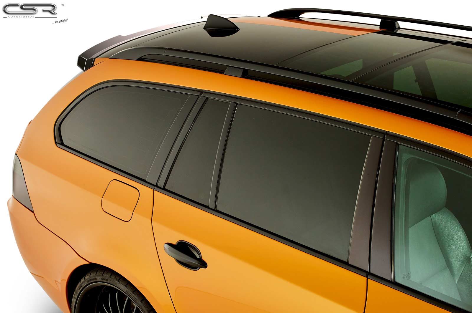 CSR Achterspoiler BMW 5-Serie E61 Glans zwart