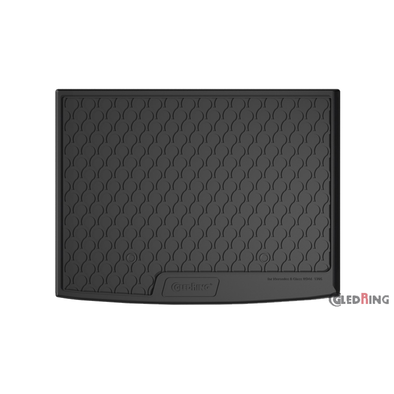 Rubbasol (Rubber) Trunk mat  Mercedes B-Class W246 2011-2019 (Upper variable floor)