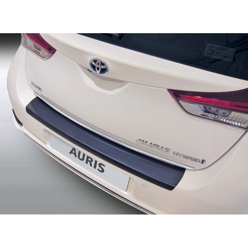 ABS Rear bumper protector  Toyota Auris 5 doors 2015-2019 Black