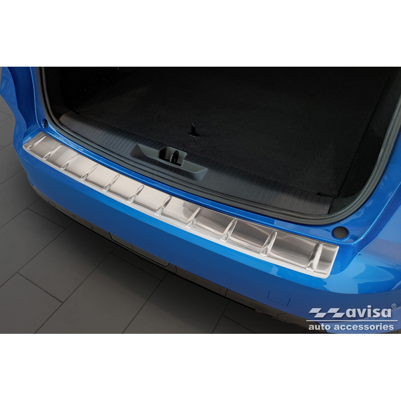Stainless Steel Rear bumper protector  Opel Astra L Sportstourer 2022- 'Ribs'