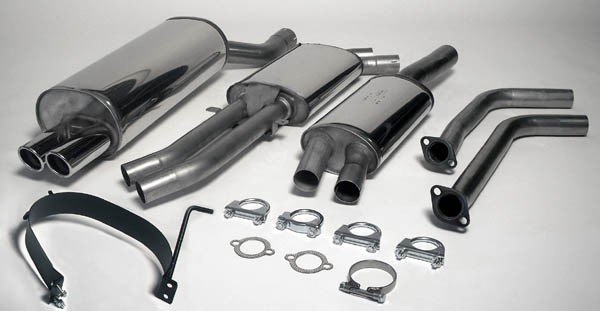 Simons Uitlaatsysteem af kat. BMW 3-serie E46 2000-2005