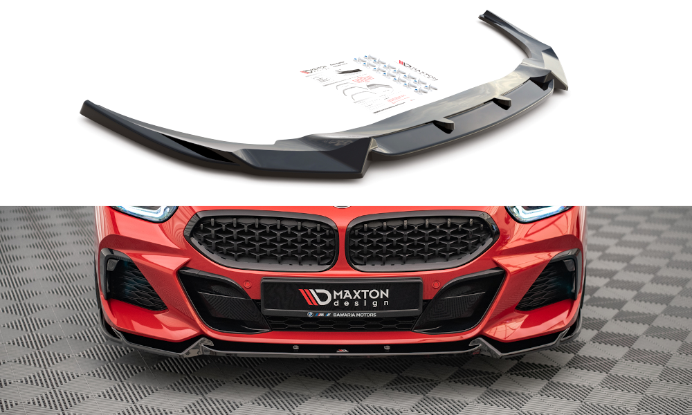 Voorspoiler V.1 BMW Z4 M-Pakket G29 glanzend zwart
