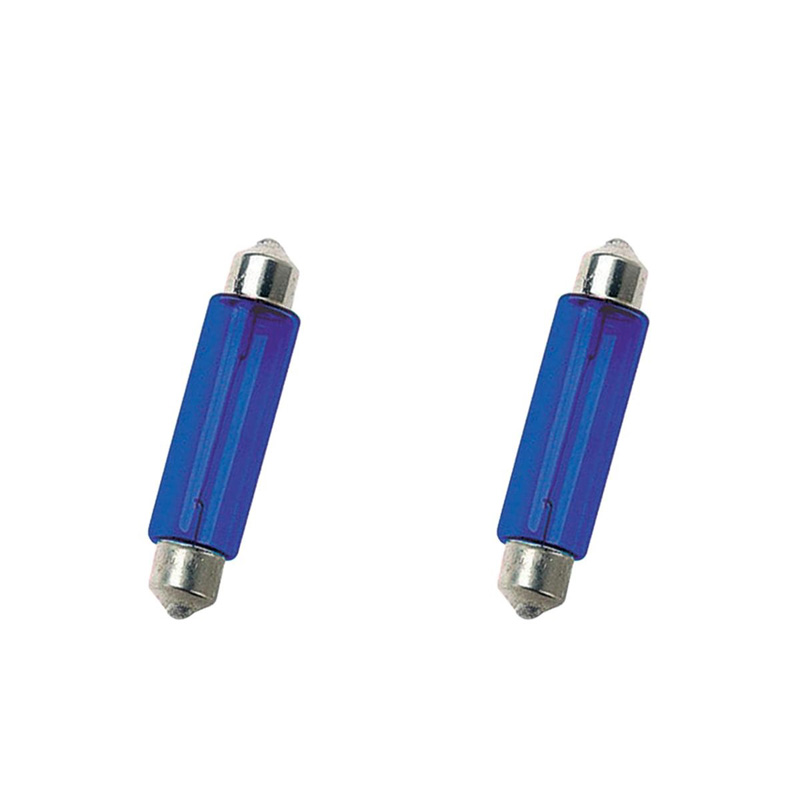 Simoni Racing Festoon Halogeen 'Extreme Rocket' Lampen - 36mm - Wit - Set à 2 stuks