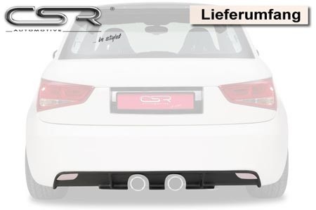 Achterbumper Diffusor Audi A1 OLine