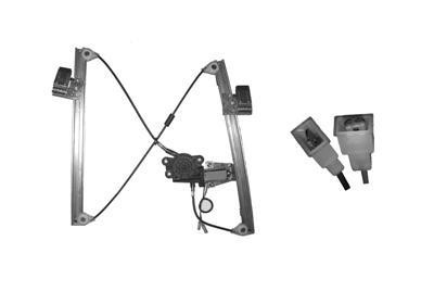 raammechanisme, 2/3 drs, incl motor, rechts Ford Focus, 1998-200