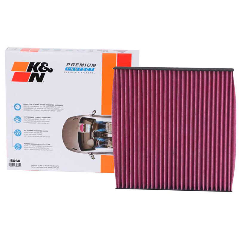 K&N Premium Disposable Cabin Air Filter  Honda various models (DVF5069)