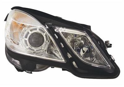 koplamp, H7+H7, elektr verstelb, incl stelmotortje, rechts Merce
