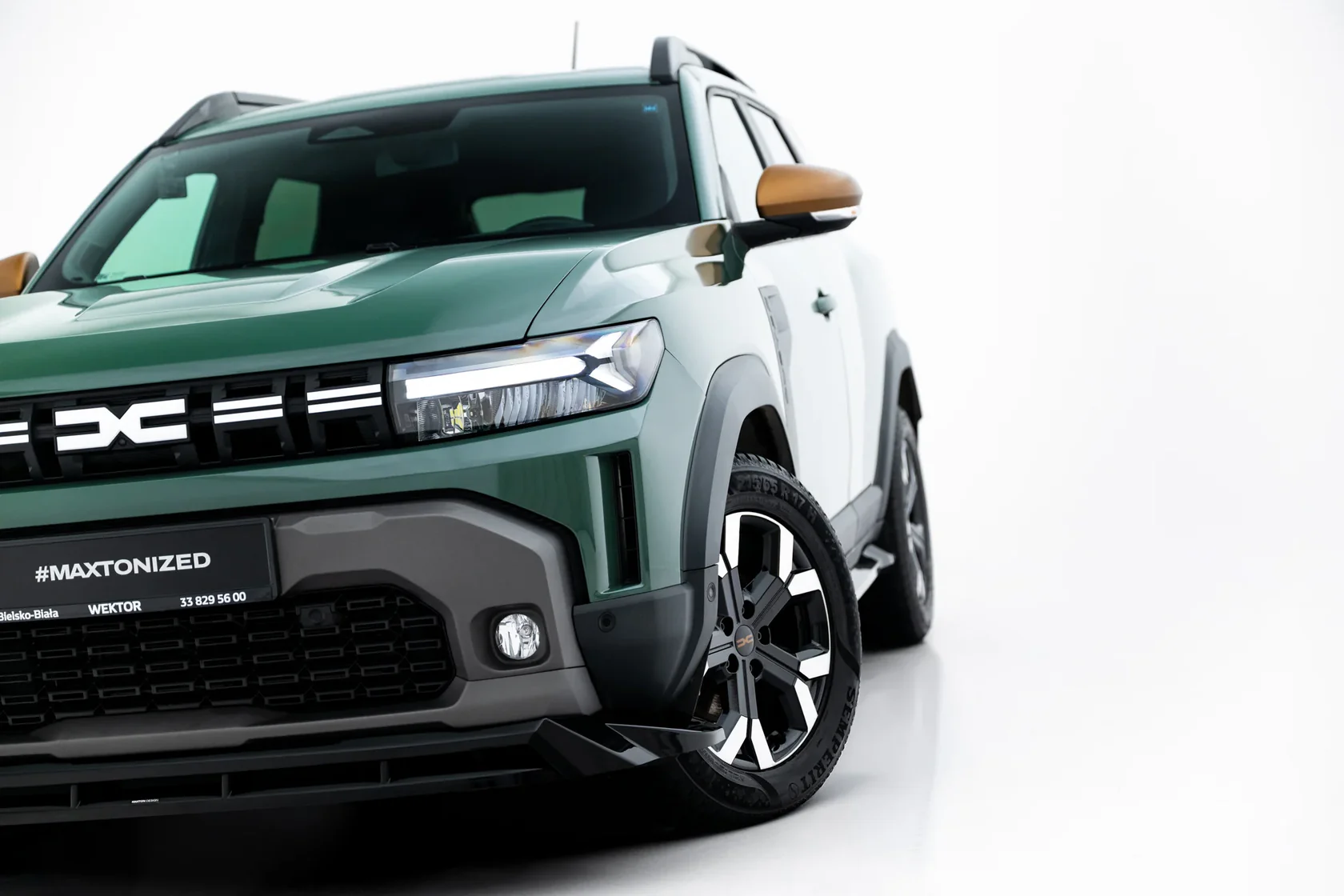 Voorspoiler Dacia Duster Mk3