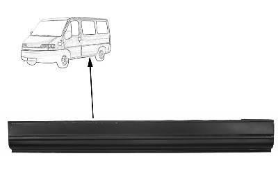 zijpaneel, onder, rechts Peugeot Boxer, 1994-2002