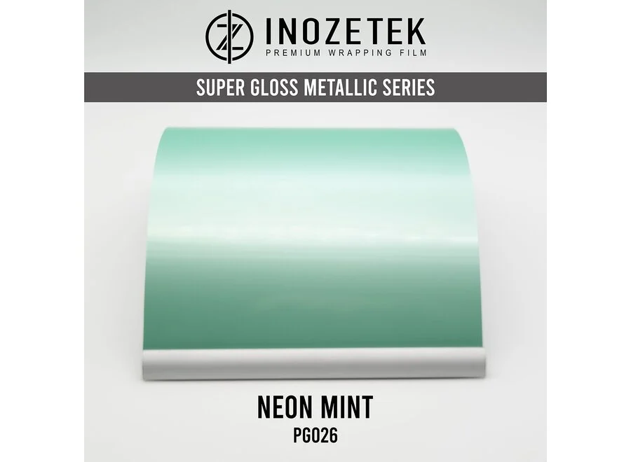 Inozetek Super Gloss Pearlescent Pearl Neon Mint - PG026- 18 meter