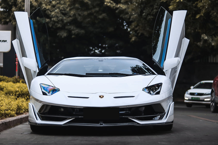 Lamborghini Aventador LP700 Coupe SVJ Style Deels Carbon Fiber Aero Full Kit  2011-2016