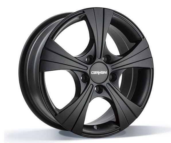 Carmani CA11 Rush 7,5x17 5x114,3 ET45 mat zwart Velgen