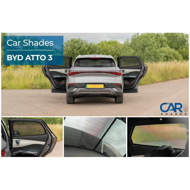 Set Car Shades  BYD ATTO 3 5 doors 2022- (6-pieces)