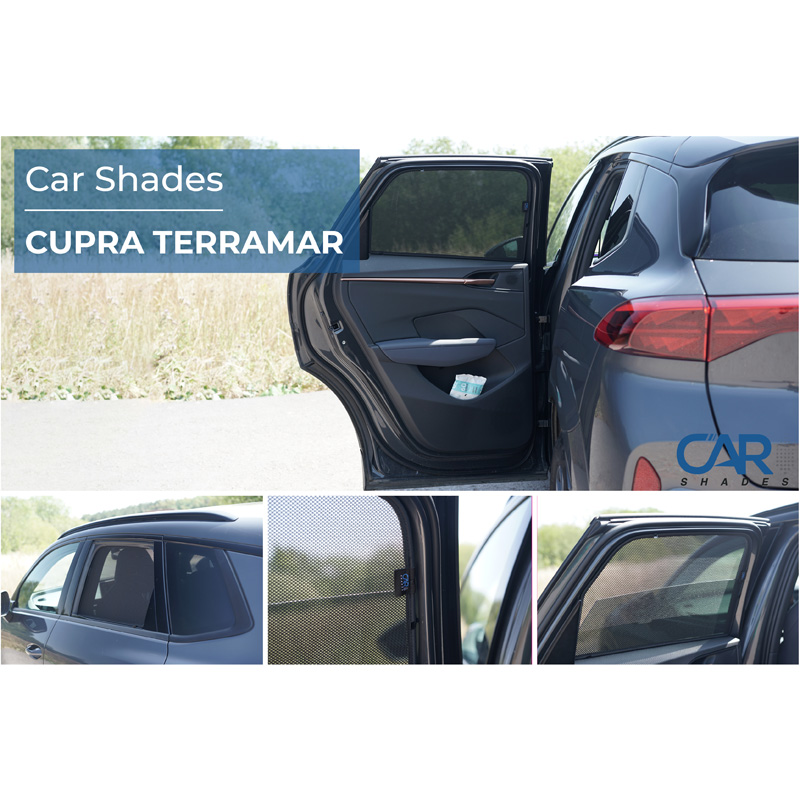 Satz Car Shades (Hintertüren) passend für Cupra Terramar (KP1) 2024- (2-teilig)
