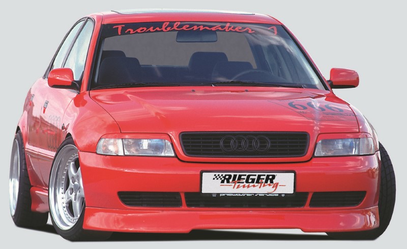 Spoilerzwaard voor Voorspoilerlip Audi A4 B5 Vanaf model 99 Rieg