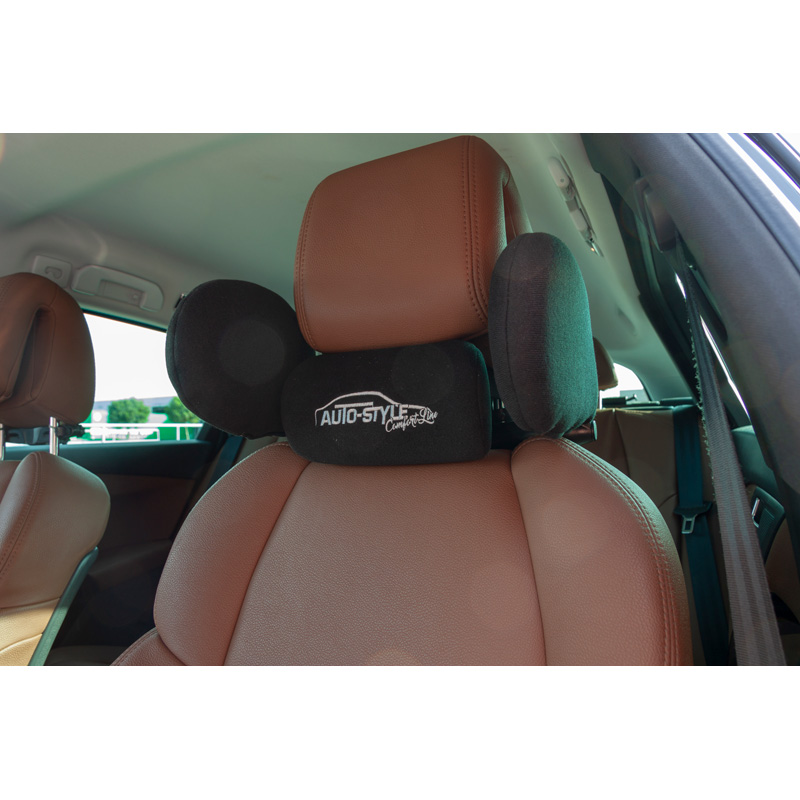 Comfortline Universal Adjustable Travel Head Rest - Black