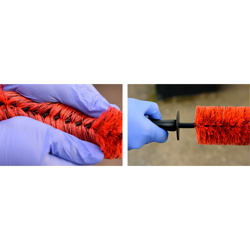 Wheel Brush with Anti-Scratch Coating
