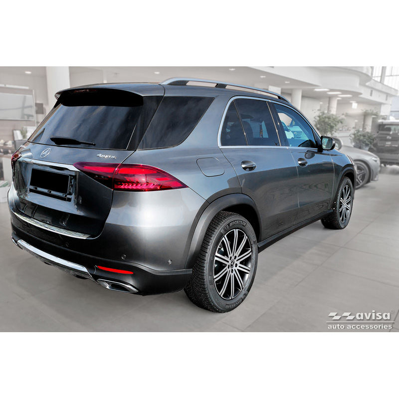RVS Achterbumperprotector  Mercedes GLE II (W167) Facelift excl. AMG 2023- 'Ribs'