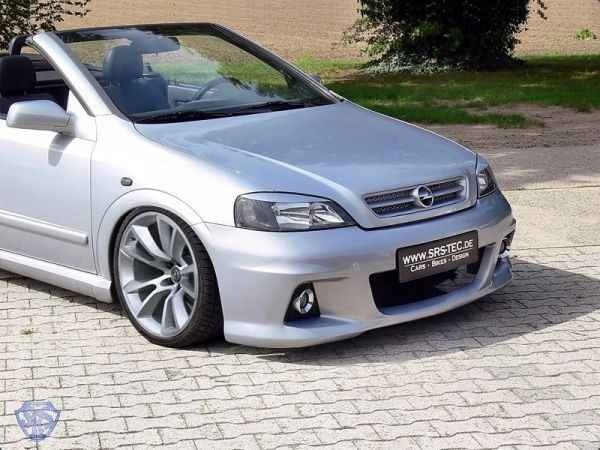 Voorbumper Opel Astra G Met mistlichtuitsparing SRS TEC