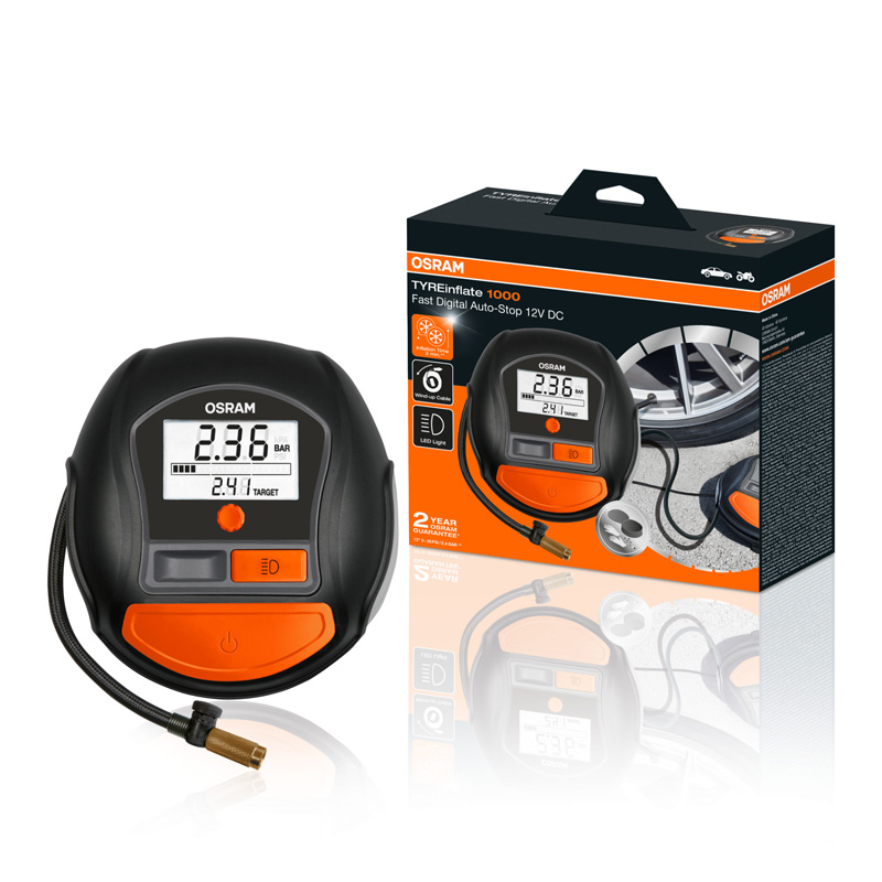 Osram Tyre Inflate 1000 Inflater pump