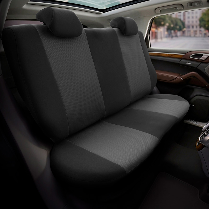 otoM Housse de sièges universel en textile 'SelectedFit One' Noir - 10-pièces - adapté aux Side-Airbags