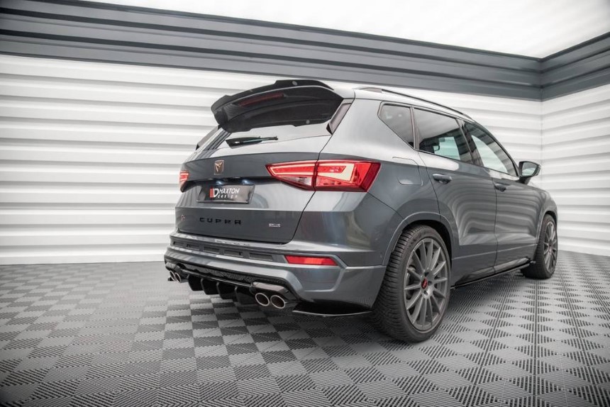 Diffuser Cupra Ateca Maxton Design glans zwart