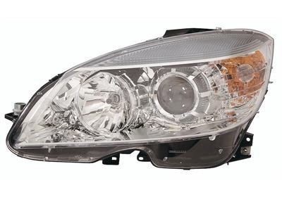koplamp, Bosch,H1+H7, elektr verstelb, incl stelmotortje, rechts
