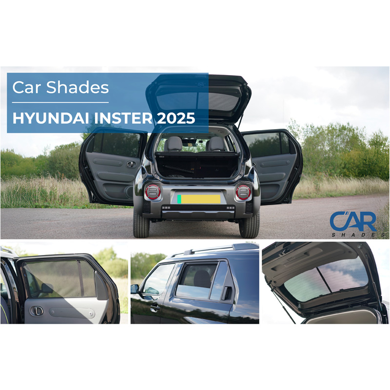 Set Car Shades  Hyundai Inster (EV) 2024- (4-pieces)