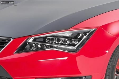 Koplampspoilers Seat Leon 3