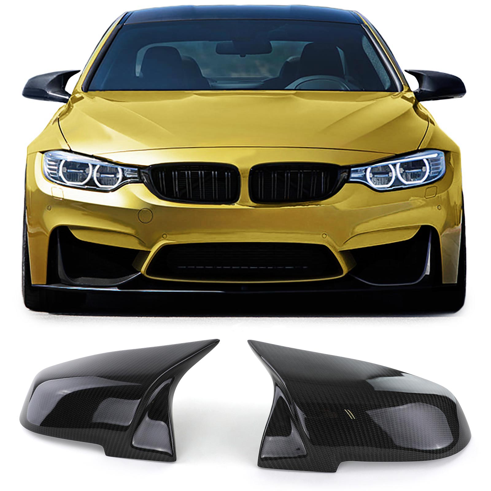 Spiegelkappen BMW F20/F30/F31/E84 LCI Carbon