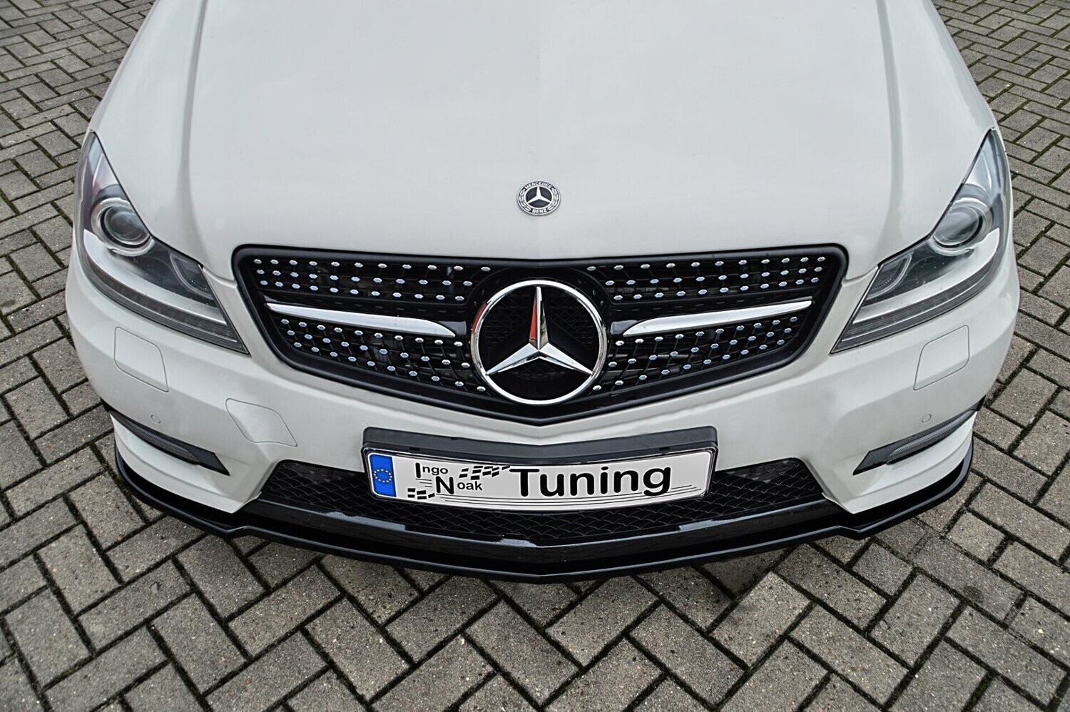 Voorspoilerlip ABS Mercedes C-Klasse W204/S204/C204