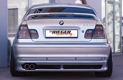 Achterbumper Diffusor BMW E46 sedan Rieger