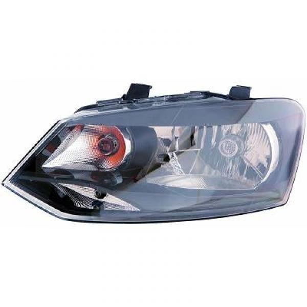 Koplamp links POLO 6R 09-14 TYC H4