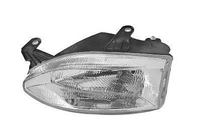 koplamp, H4, elektr verstelb, links Fiat Palio, 1997-2002
