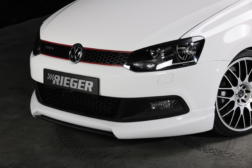 Voorspoilerlip VW Polo 6 GTI (6R) Rieger
