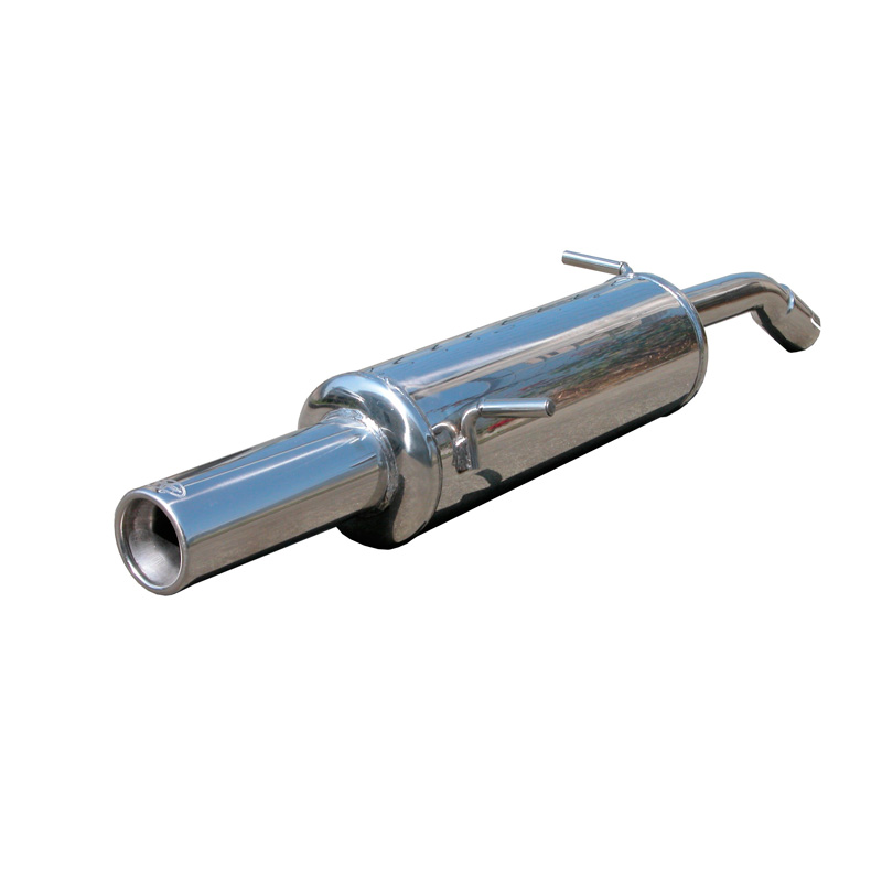 100% Inox Sport Exhaust  Citroën C2 1.6 16v VTS (122HP) 2003- 80mm