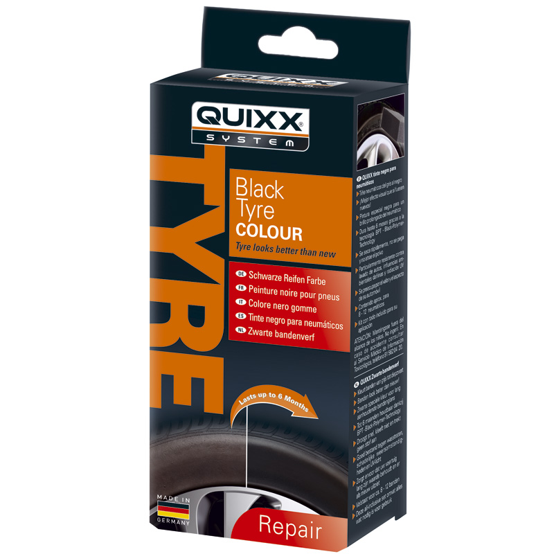 Quixx Black Tyre Colour 75ml