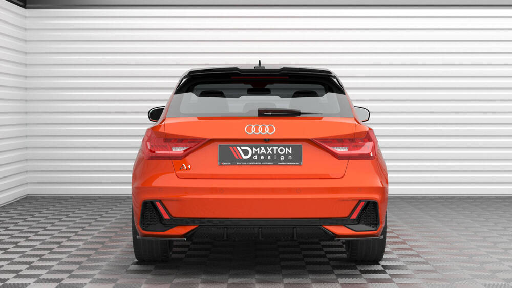 Zij Diffusors Audi A1 S-LINE GB glanzend zwart