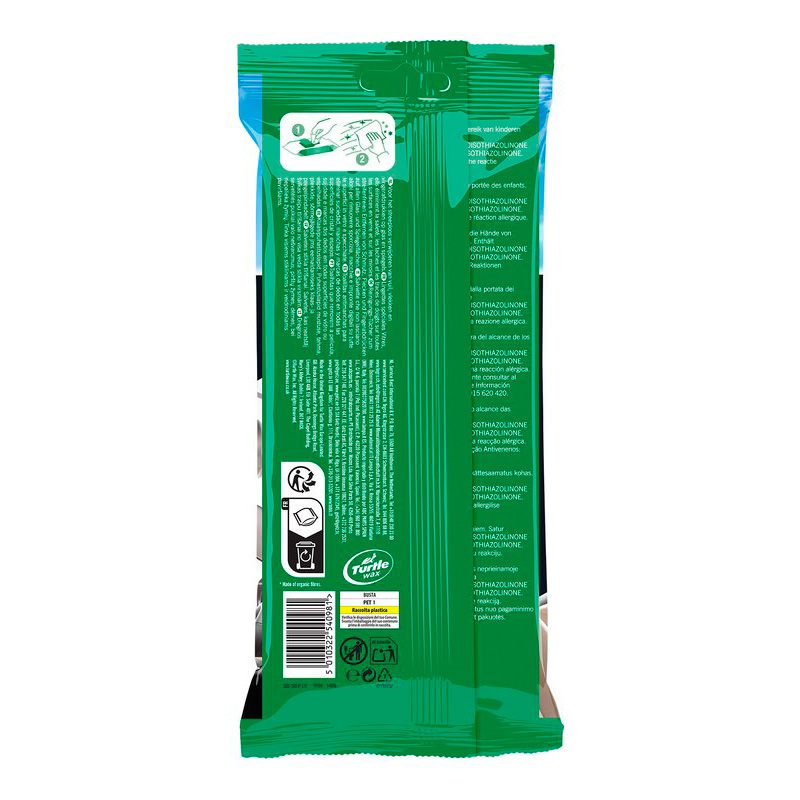 Turtle Wax 54098 Clear Vue Glasreinigingsdoekjes 24 stuks