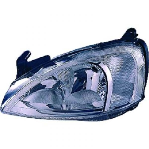 Koplamp links CORSA 00-02 TYC TYPE VALEO