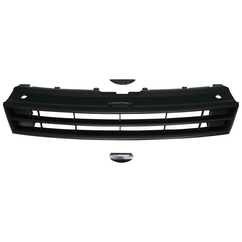 Embleemloze Grill  Volkswagen Polo 6R 2009-2014 - Zwart