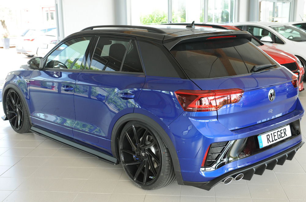 Achterdiffuser (for cars with hitch) VW T-Roc R (A1): 01.2022