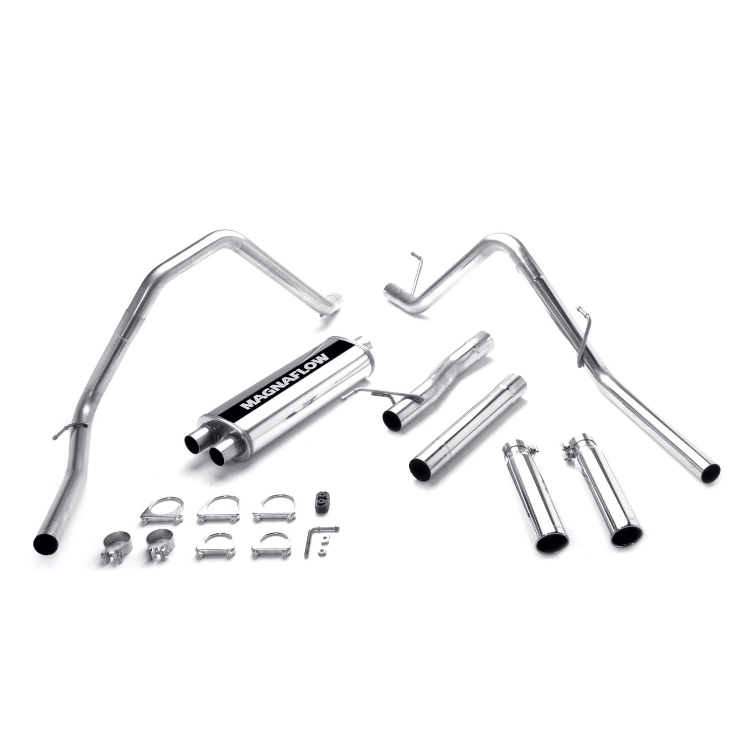 Dodge Cat-Back 03 Dodge Ram Hemi 1500 Dual Magnaflow Cat-Back