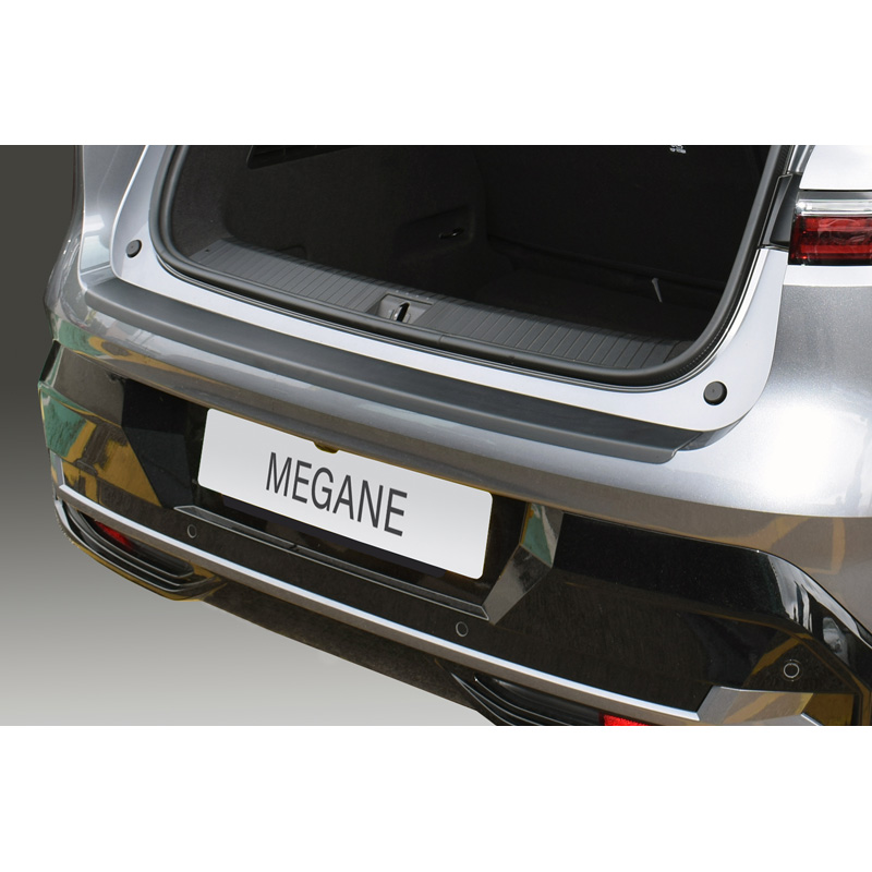 ABS Rear bumper protector  Renault Megane E-Tech 2022- Black
