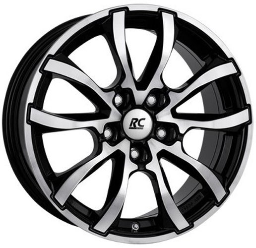 RC Design RC23 8x18 5x112 ET28 glanzend zwart / front gepolijst