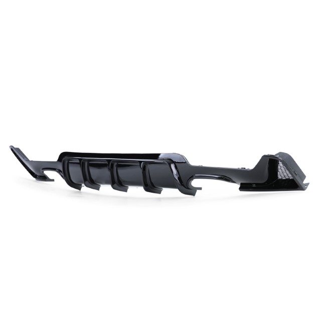 Diffusor BMW 4-serie F32 / F36 2013- Glans Zwart M-Pakket Duplex M4