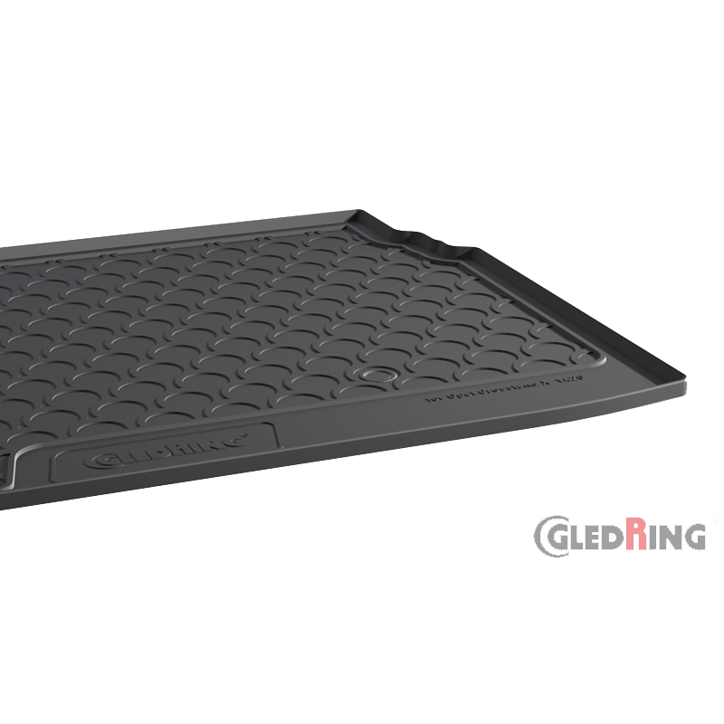Rubbasol (Rubber) Trunk mat  Opel Crossland X 2017- (Upper floor)