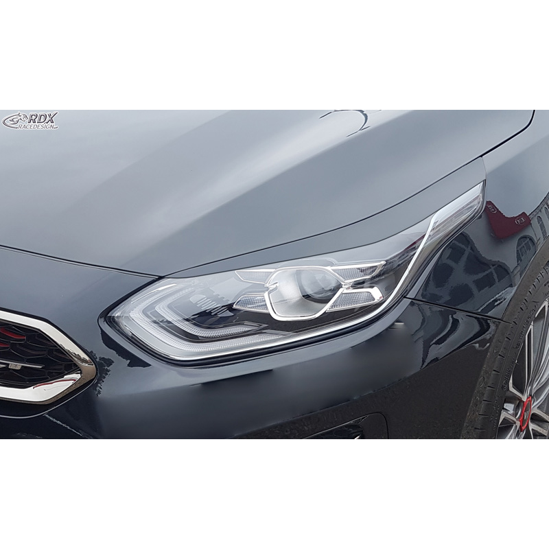 Koplampspoilers  Kia Ceed (CD) & ProCeed (CD) 2018- (ABS)