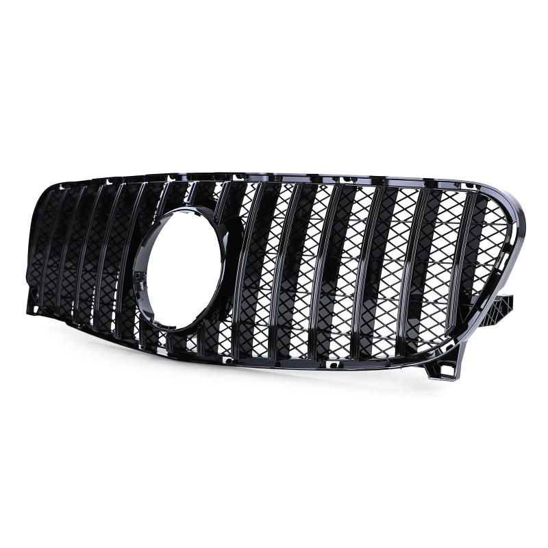 Grill Mercedes GLA X156 13-16 Glanzend Zwart